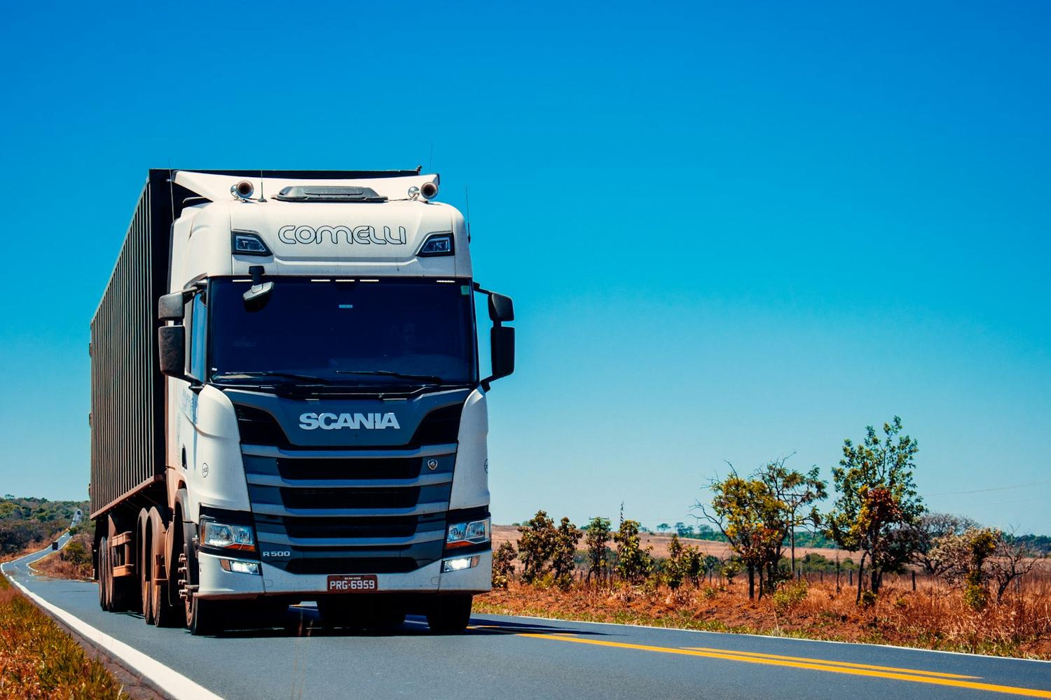 Road freight truck